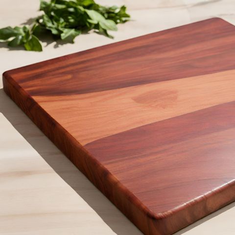 mahogany wood board