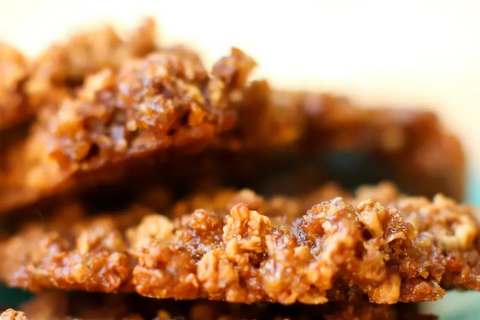 Maple Mulberry Brittle (nut-free!)