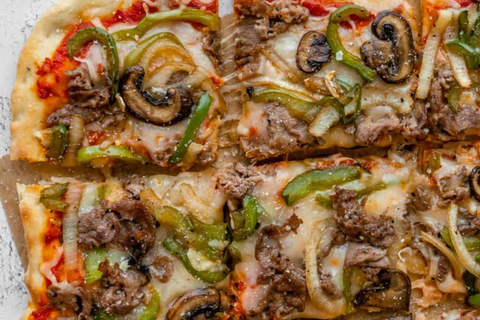 Philly Cheesesteak Pizza