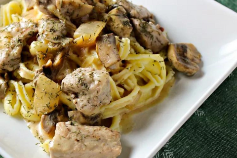 Pork Stroganoff