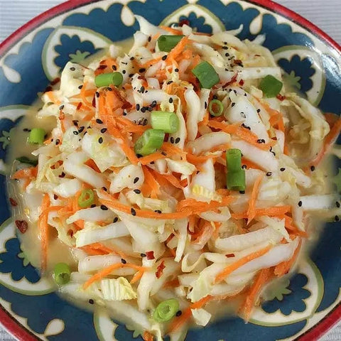 Quick and Easy Kimchi Salad