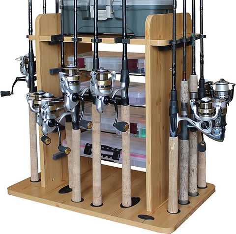 Rush Creek Creations 14 Fishing Rod Rack