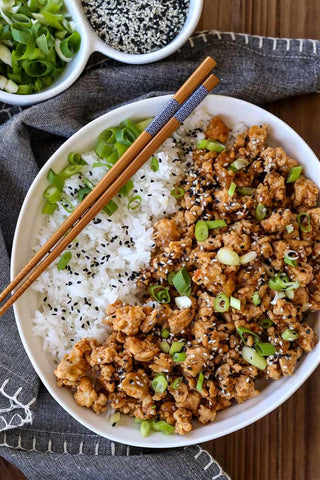 Sesame Ground Chicken