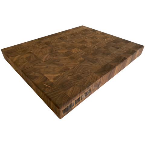 end grain walnut with feet extra large