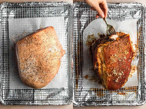 pork butt cooking