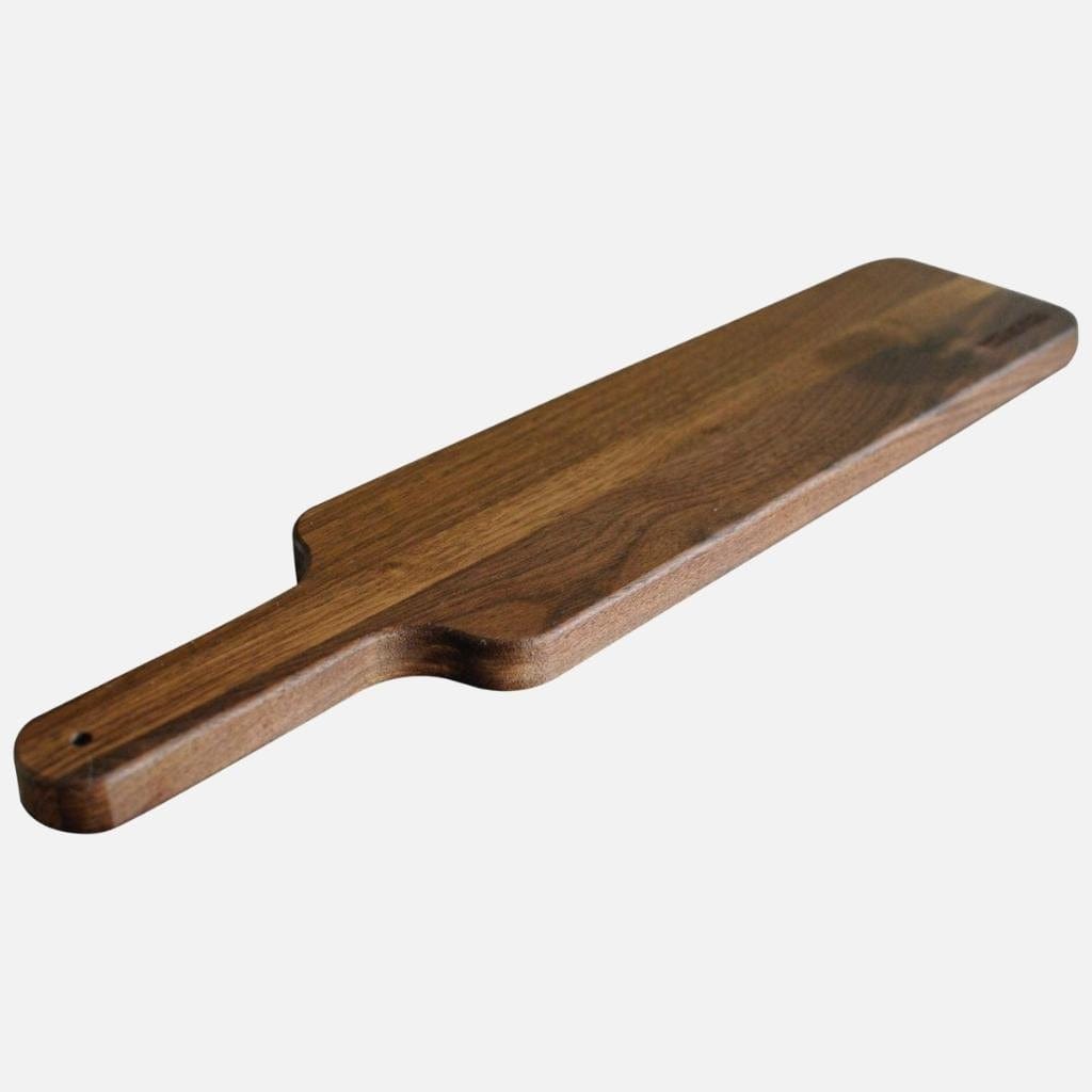 4 x 20 Walnut Cutting Board and Bread Paddle with Handle