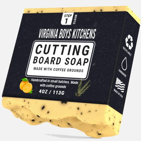 virginia boys kitchens cutting board soap