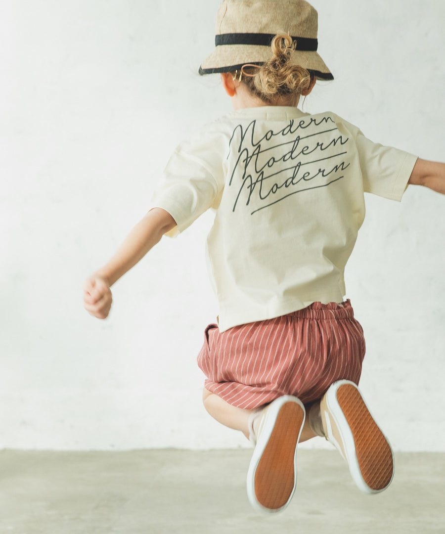 プレミアムコットン100 リンクコーデ ユニセックス オリジナル シンプル ロゴ イラスト プリント 半袖 Tシャツ カットソー ビッ Pairmanon