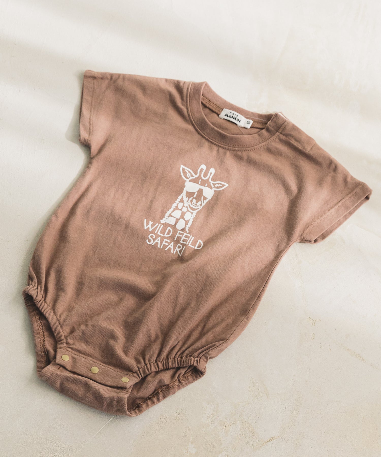 プレミアムコットン100 ベビー かぞくおそろい オリジナル シンプル ポップ ロゴ イラスト フォト プリント 半袖 Tシャツ カ Pairmanon