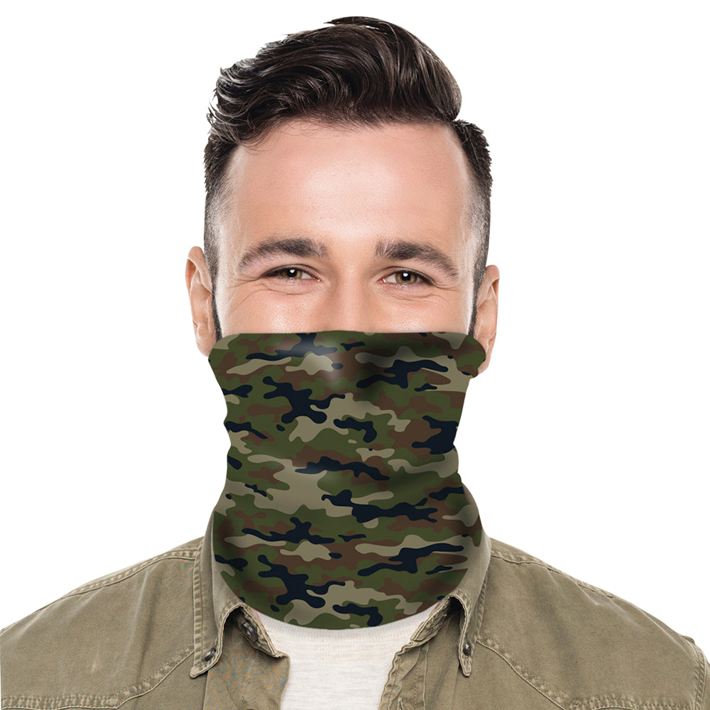 Camouflage Neck Gaiter | Bandana Shop (Canada)