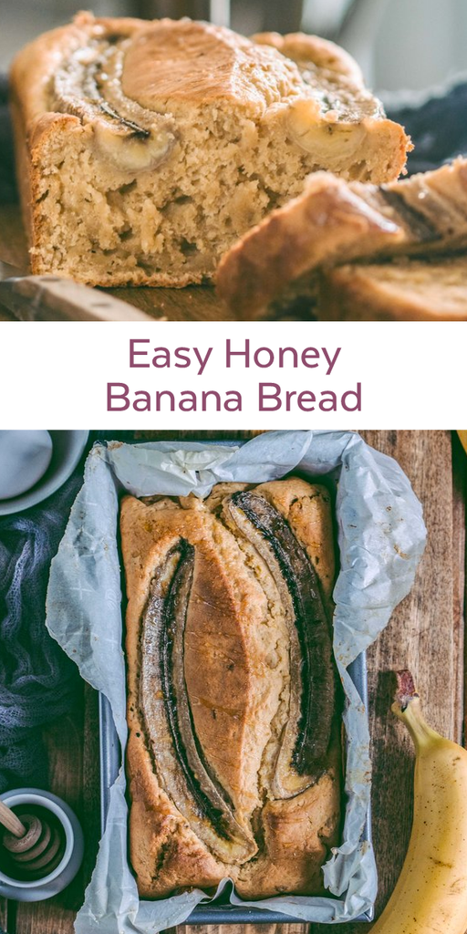 Easy Honey Banana Bread