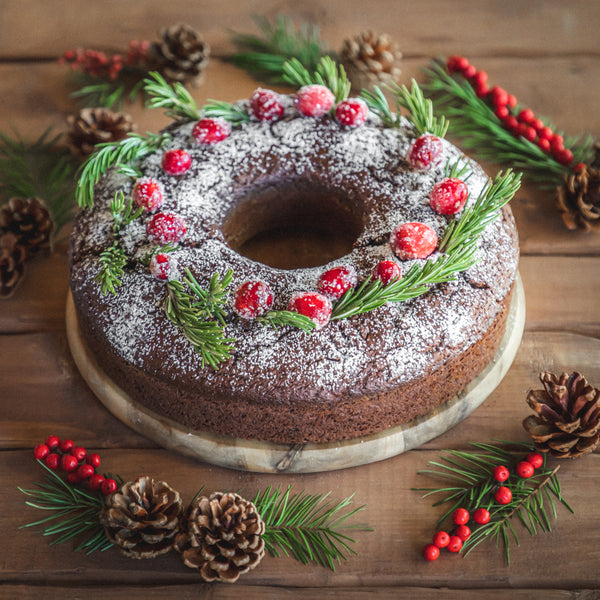 Rye Honey Christmas Cake 