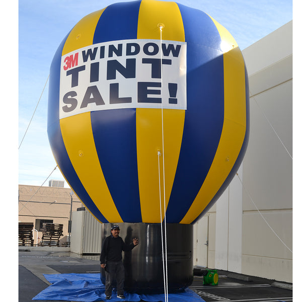 25 Ft Inflatable Hot Air Balloon - Inflata Ad Inc.
