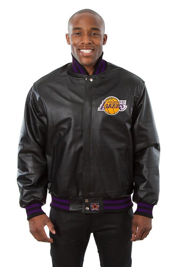 lakers leather jackets