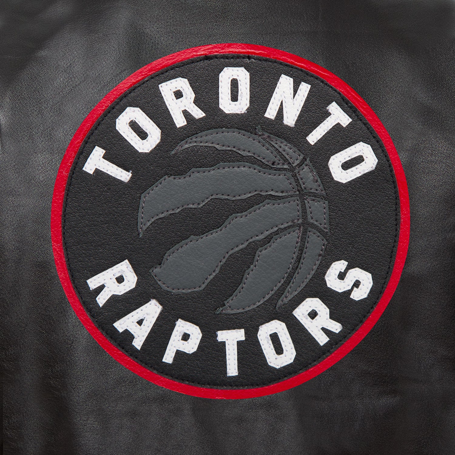 toronto raptors leather jacket