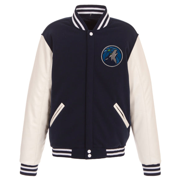 timberwolves bomber jacket