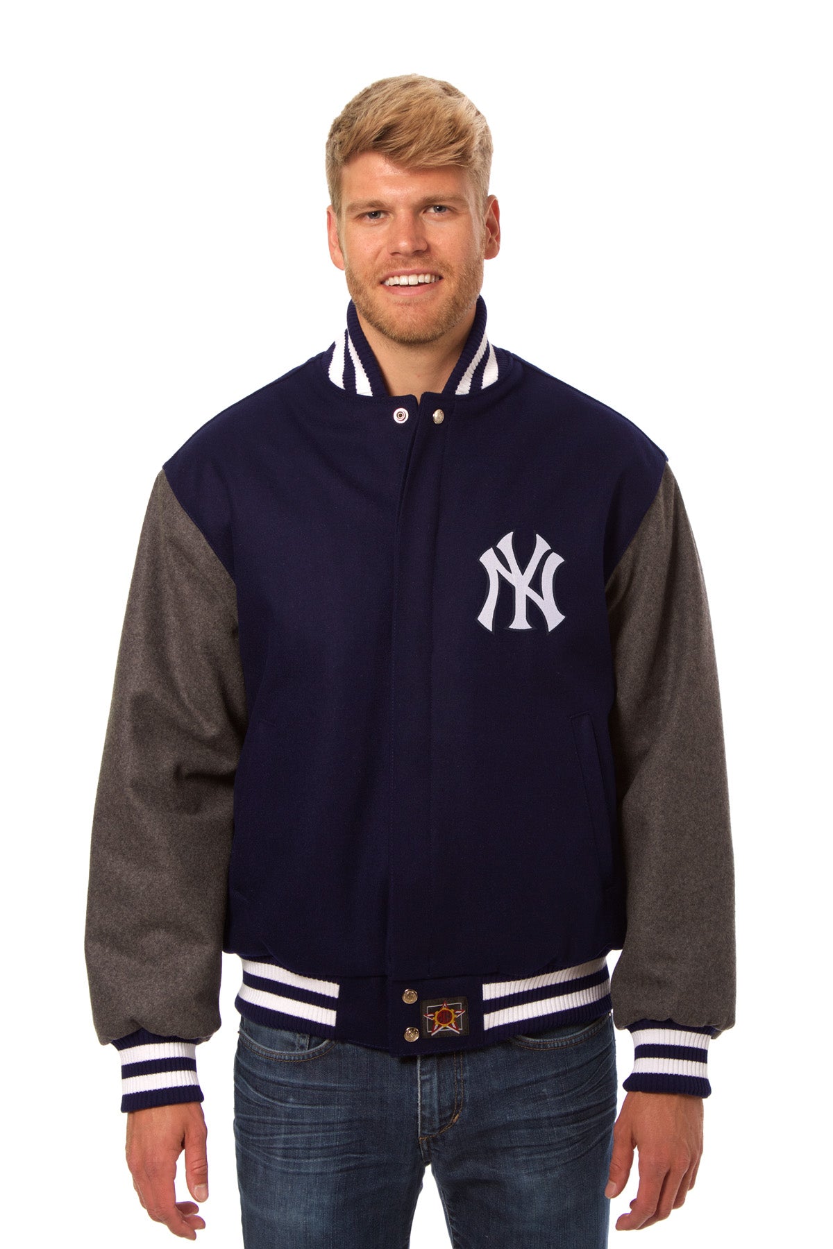 new york yankees leather dress jacket