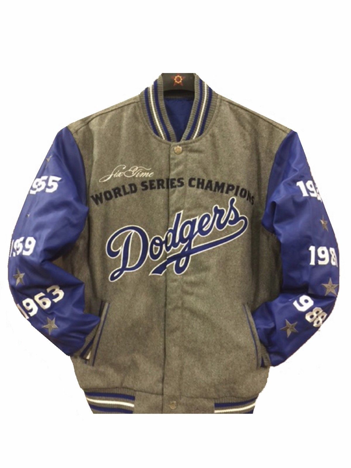 Los Angeles Dodgers Commemorative Reversible Wool Championship Jacket ...