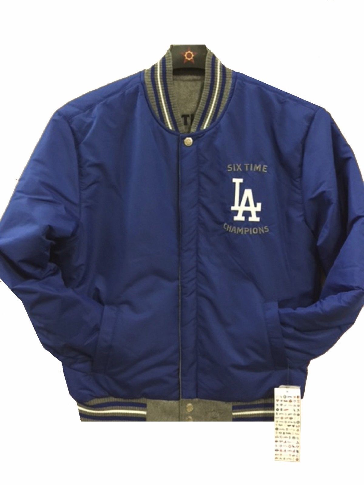 Los Angeles Dodgers Commemorative Reversible Wool Championship Jacket ...