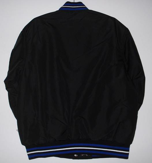 Toronto Blue Jays Wool & Leather Reversible Jacket w/ Embroidered Logos ...