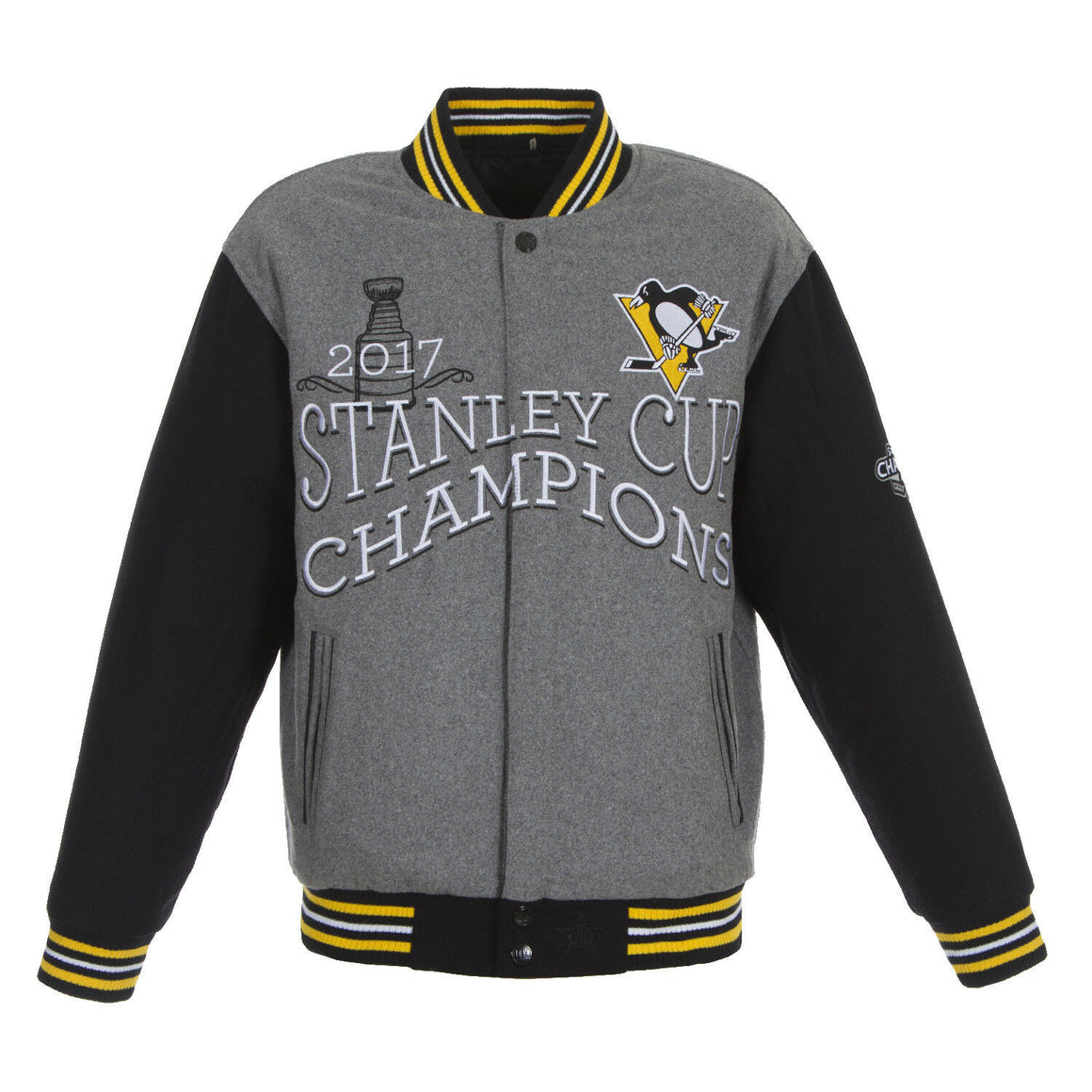 2017 Stanley Cup Champions Pittsburgh Penguins JH Design Wool ...