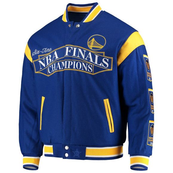 warriors finals jacket