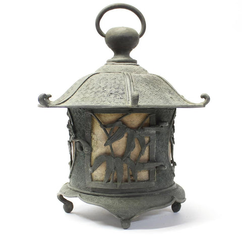 Bronze garden lamp 