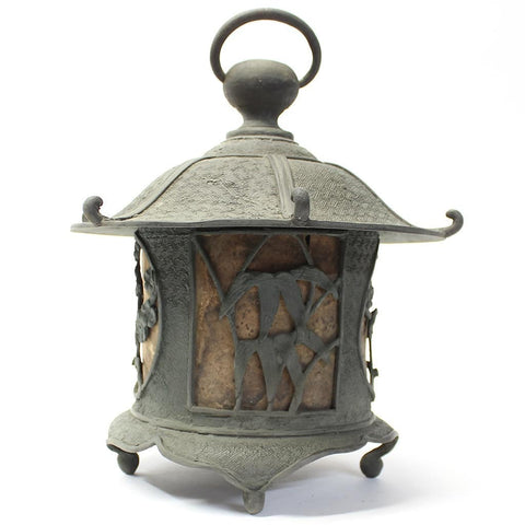 Bronze garden lamp 