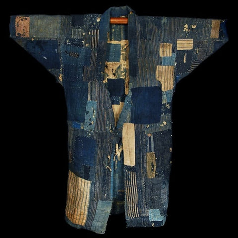 Boro kimono. Layered patchwork cotton. Sold.