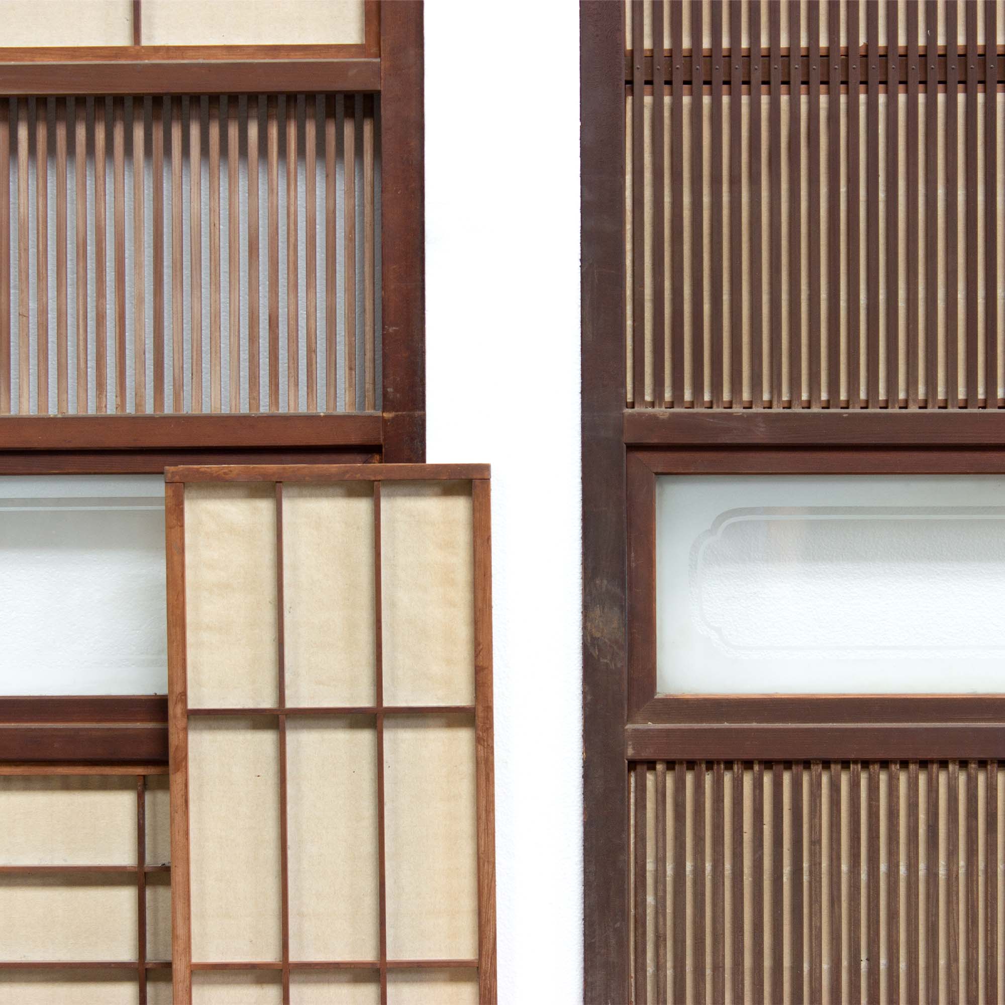 Koshido | Japanese Lattice Door |  Sugi (Japanese Cedar) | Japanese Architectural Decor