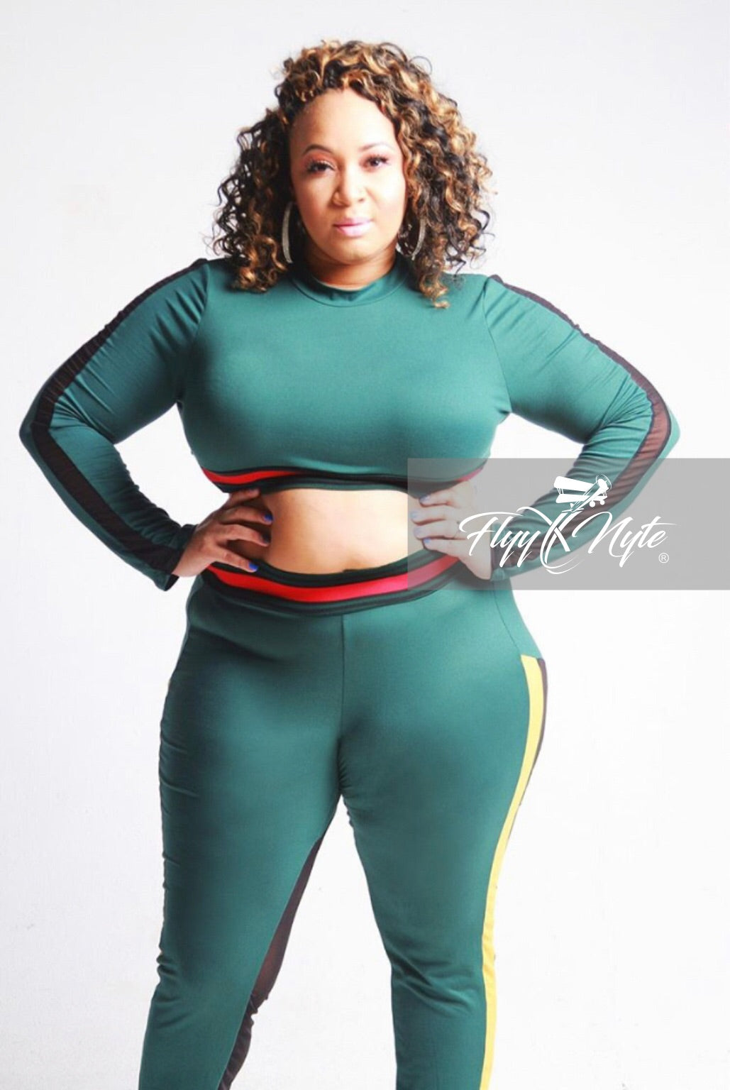 plus size black two piece outfits