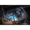 Welder using the Tecmen FreFlow V3 welding helmet with PAPR powered air purifying respiratory