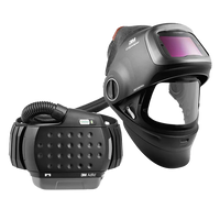 3M Speedglas Heavy-Duty Flip-Up Welding Helmet G5-01 with Adflo PAPR