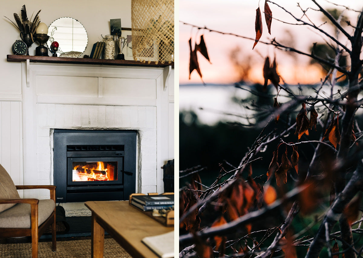 A secluded 1860's stone retreat airbnb in Swansea overlooking Great Oyster Bay.