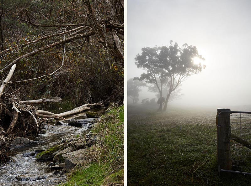 Australian landscape photography at Southern Wild Co, Australian candle brand
