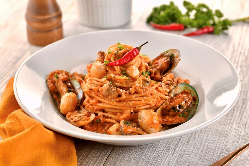 Seafood Diablo | Amici PH