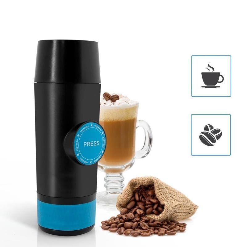 2 in 1 Mini Espresso Portable Coffee Maker