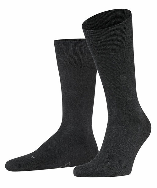 Falke Sensitive London Socks - Anthra.mel (Dark Grey) | Lucks of Louth