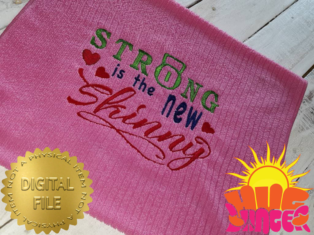 Strong is the new Skinny HL5745 embroidery file