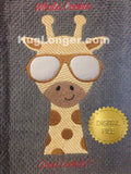 Cool Giraffe HL2339 embroidery file