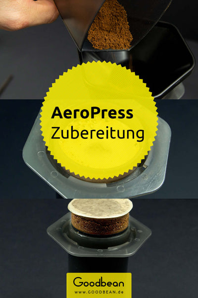 AeroPress Zubereitung - Anleitung 