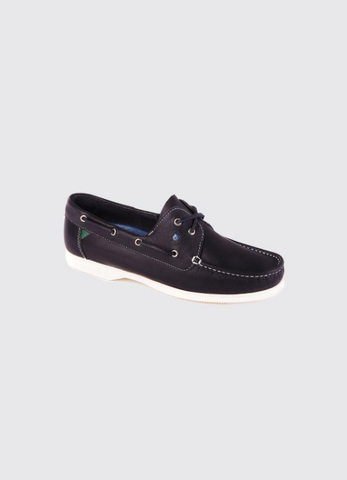 Womens Navy Boat Shoes