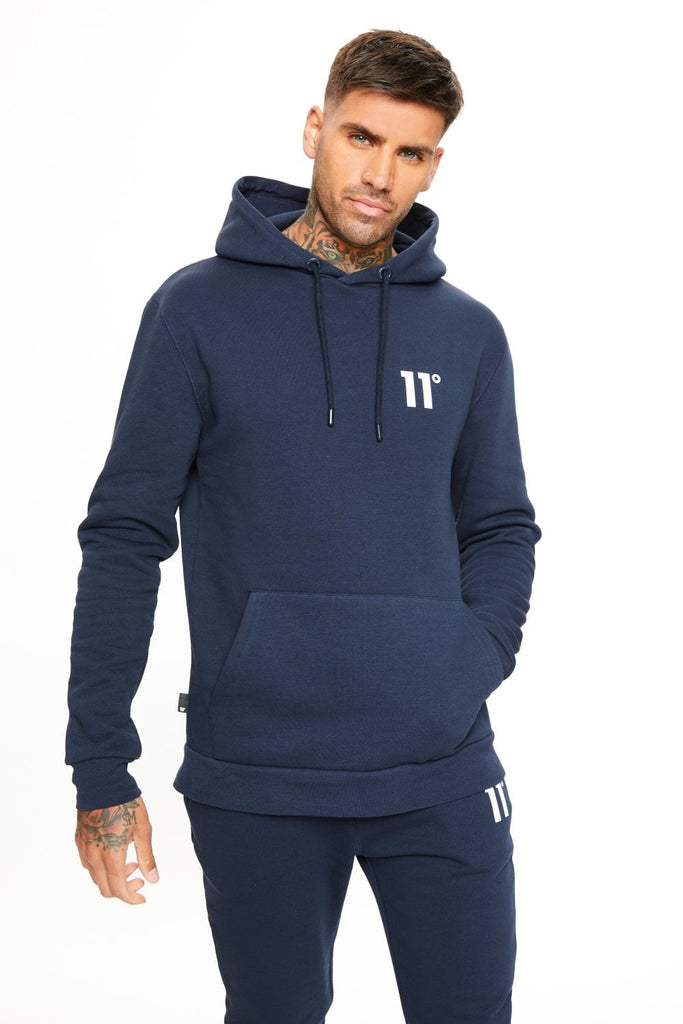 11 degrees blue hoodie