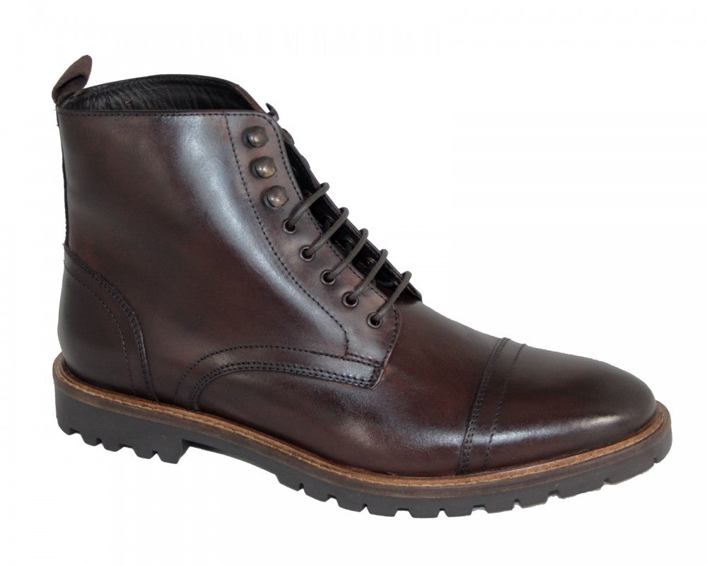 Siege Brown Washed boot by Base London 
