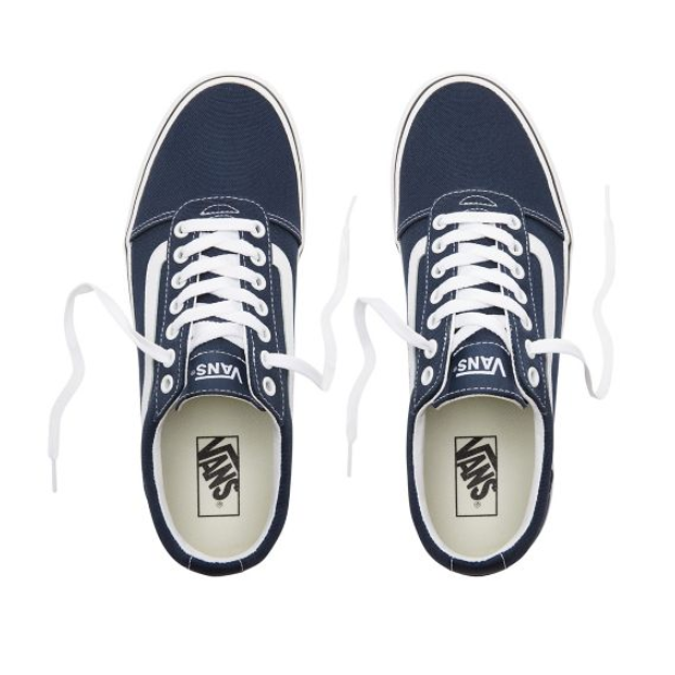 vans canvas dress blue