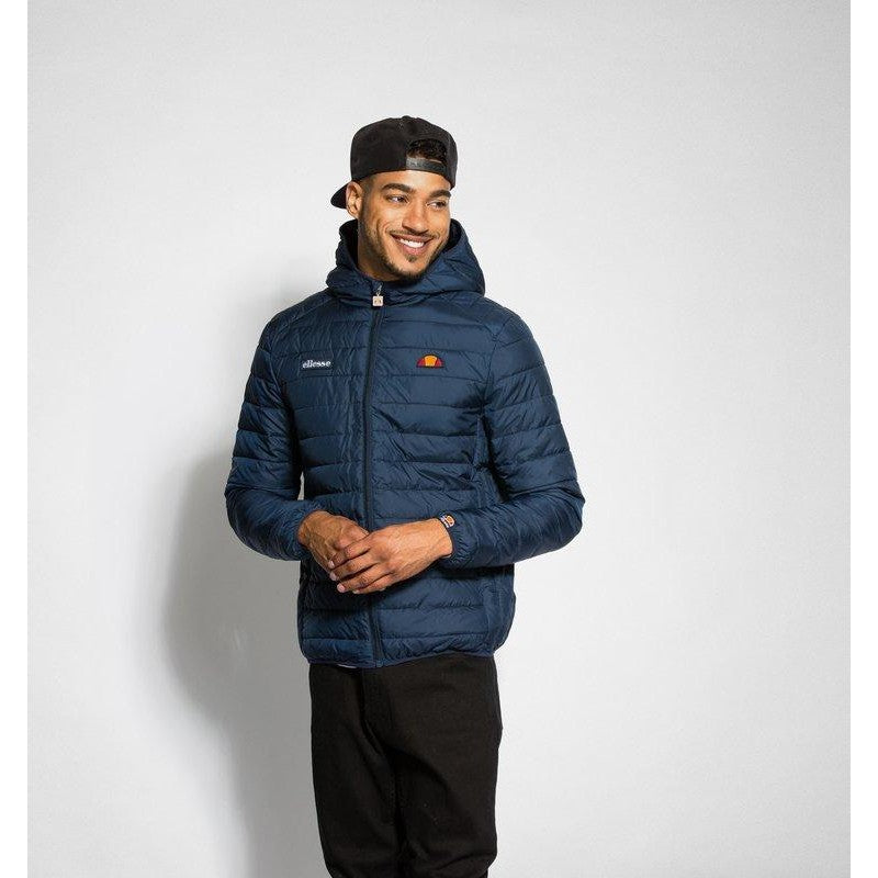 ellesse lombardy padded jacket in black