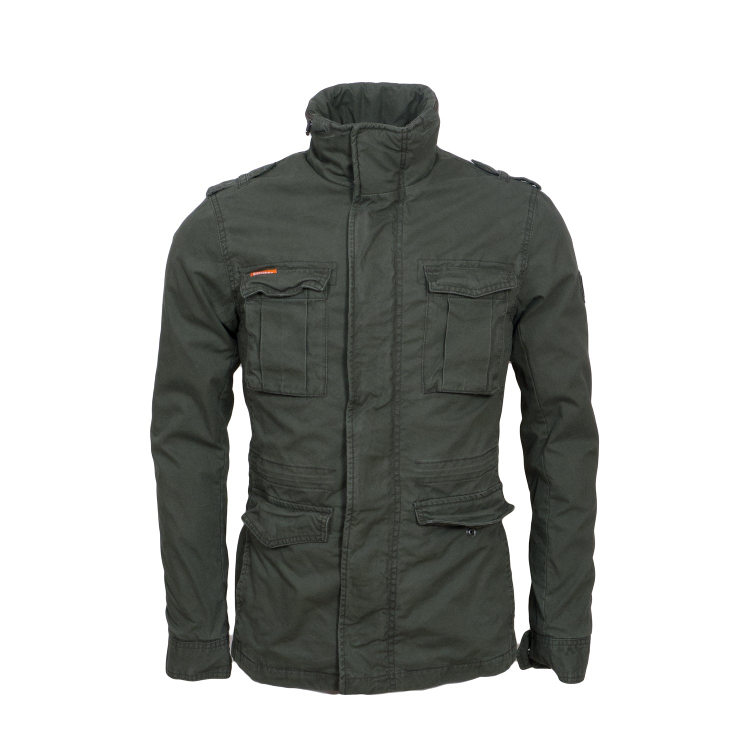 Classic Rookie Military Khaki Jacket By Superdry - Superdry Ireland ...