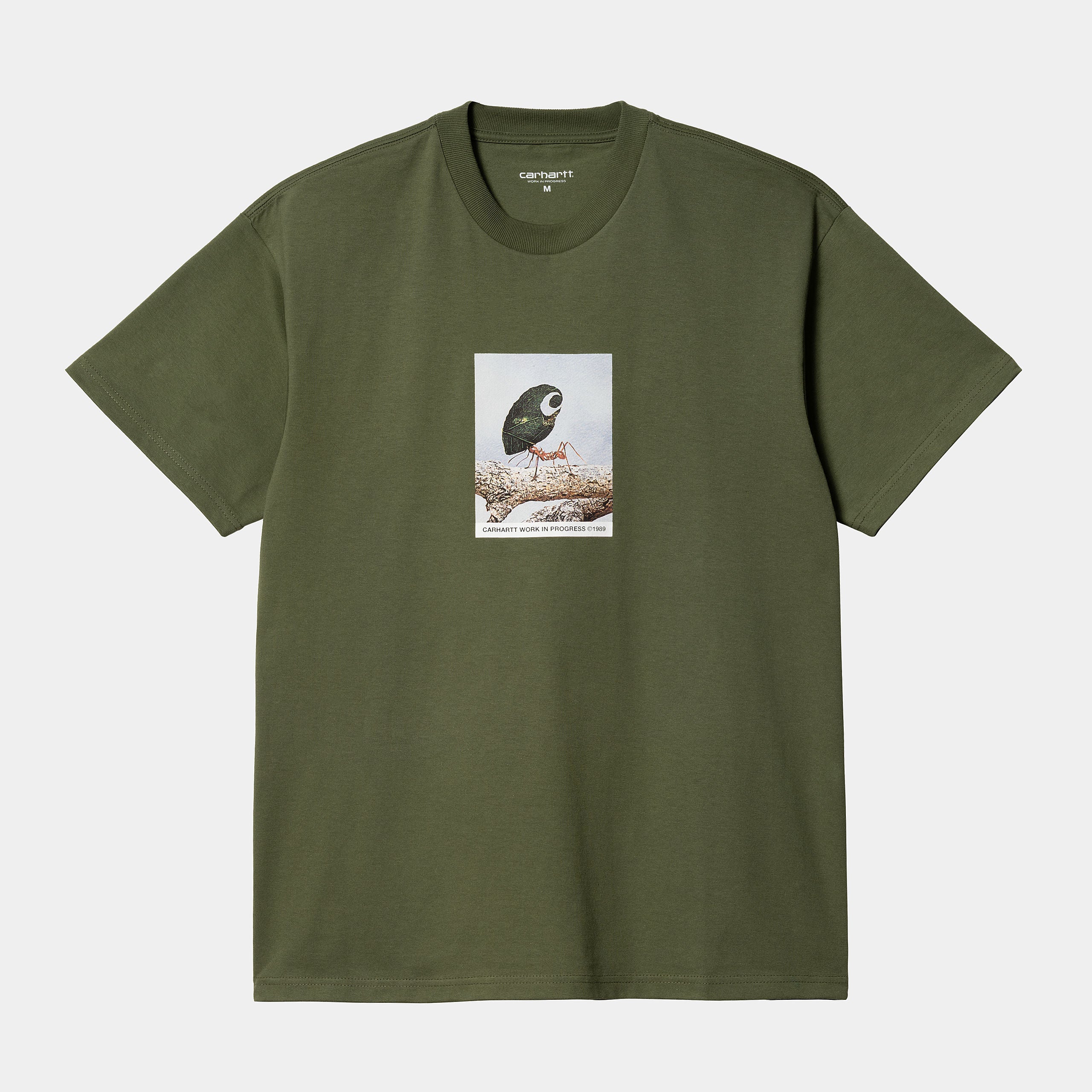 Carhartt WIP S/S Fish T-Shirt - Dollar Green M