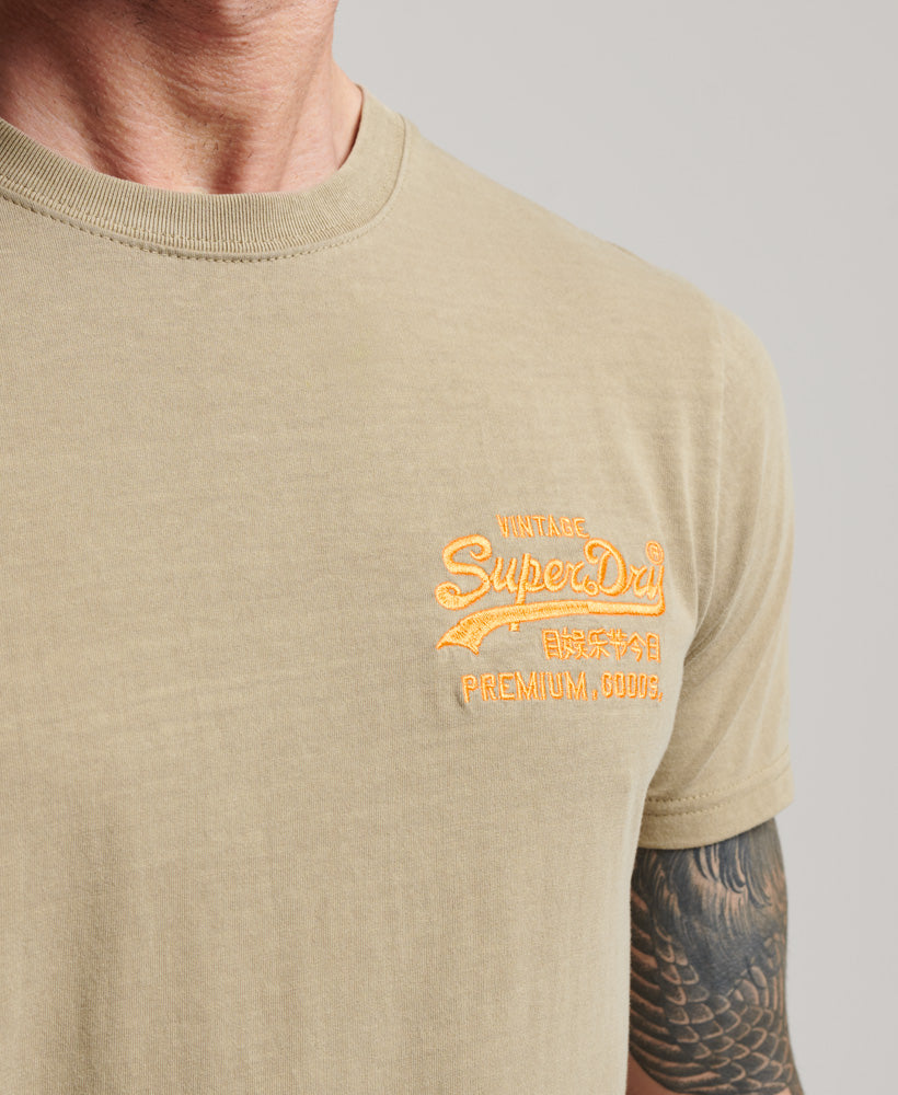 Vintage Core Logo Classic Tee Arizona Orange Grit – Spirit Clothing