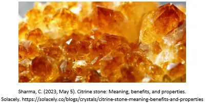 Citrine stones